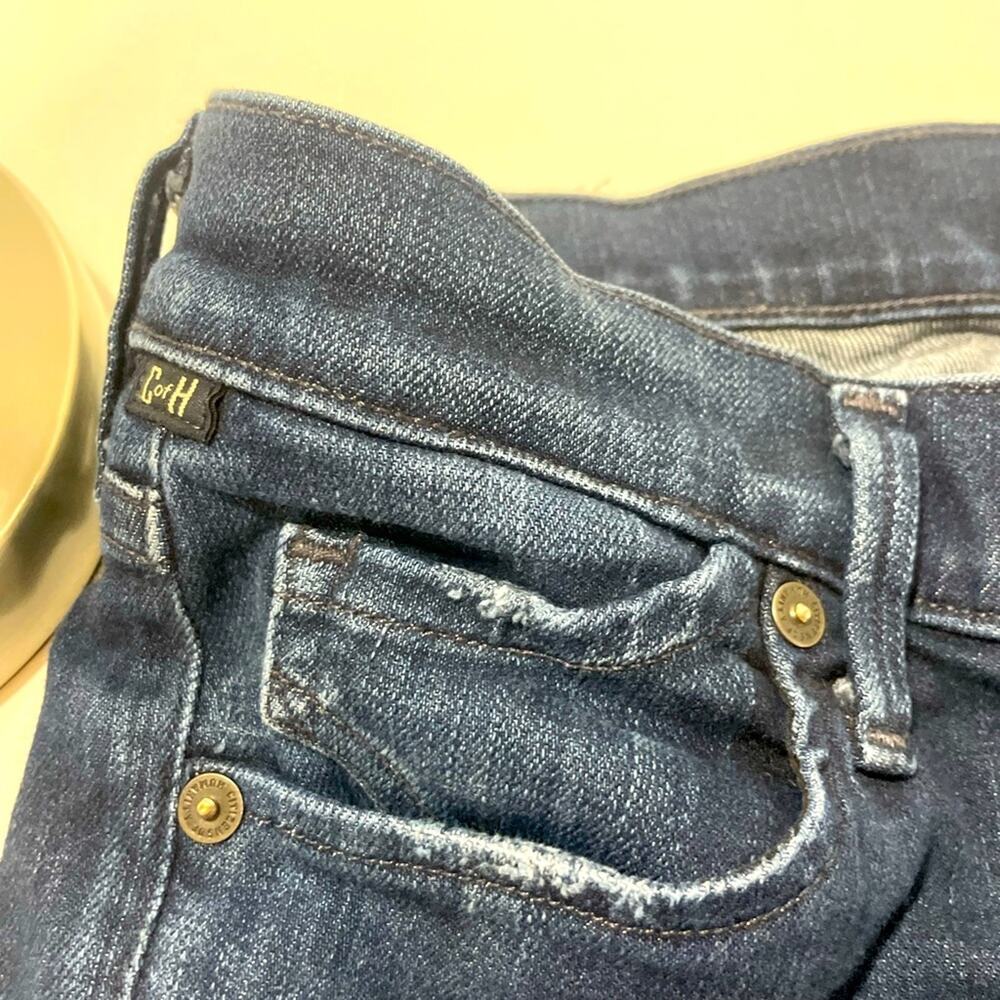 Citizens of Humanity Women’s Jeans Sz 28 CofH Distressed Dark Skinny Sz 6 - Picture 3 of 13